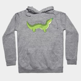 Cute Green Lizard Dragon Hoodie